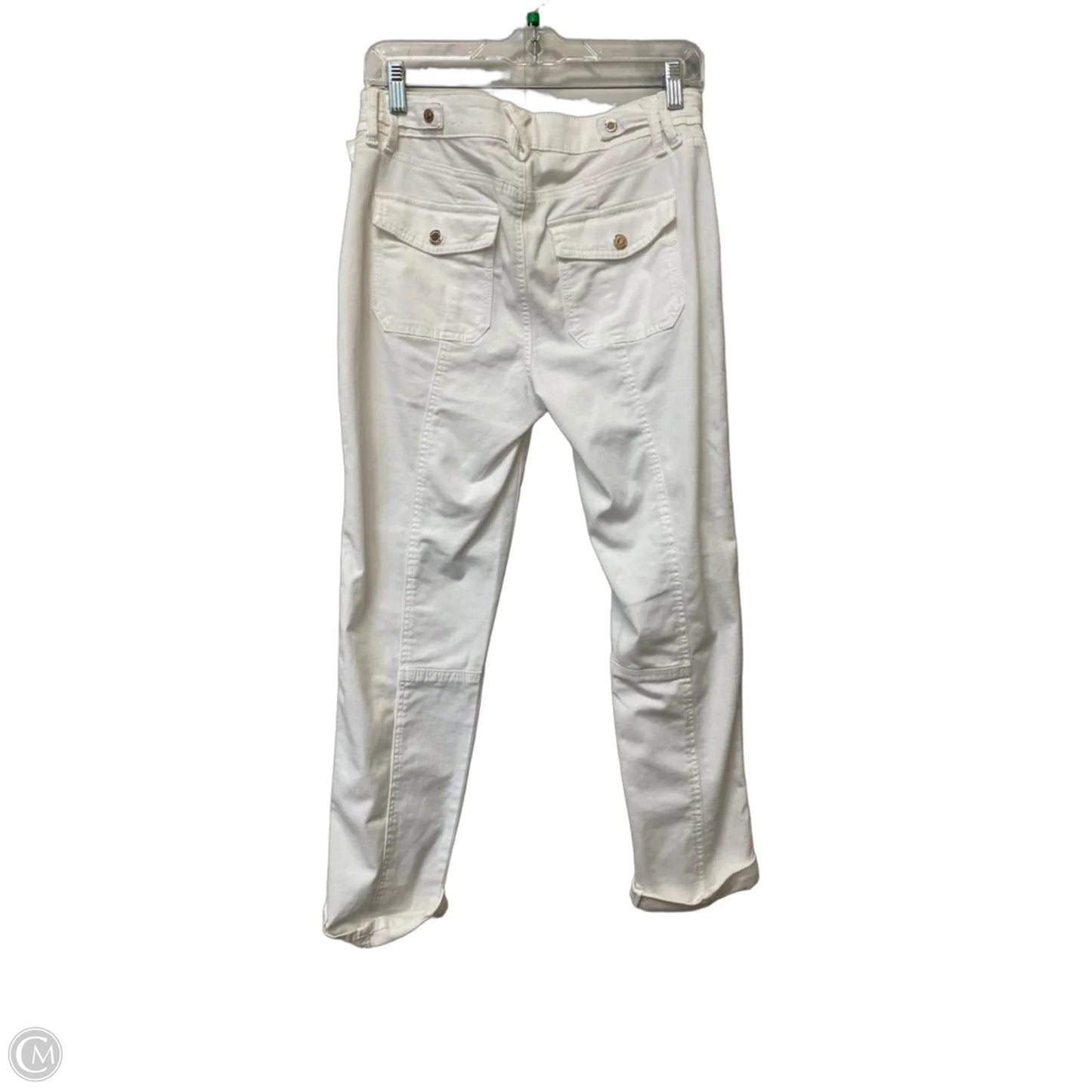 Pants Cropped By White House Black Market In White, Size: 4