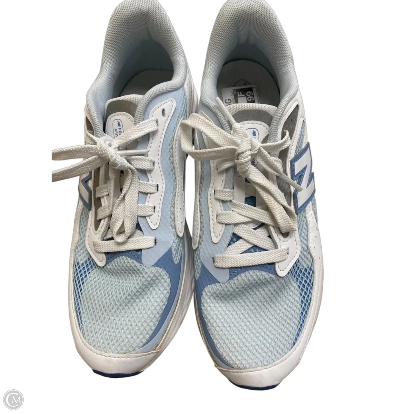 Shoes Athletic By New Balance In Blue & White, Size: 7