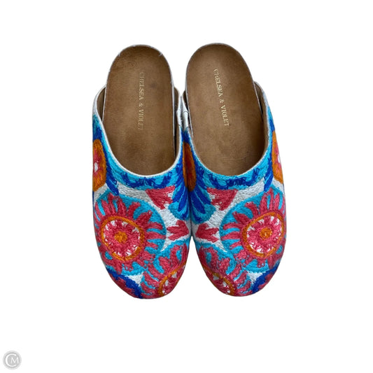 Shoes Flats By Chelsea And Violet In Multi-colored, Size: 10