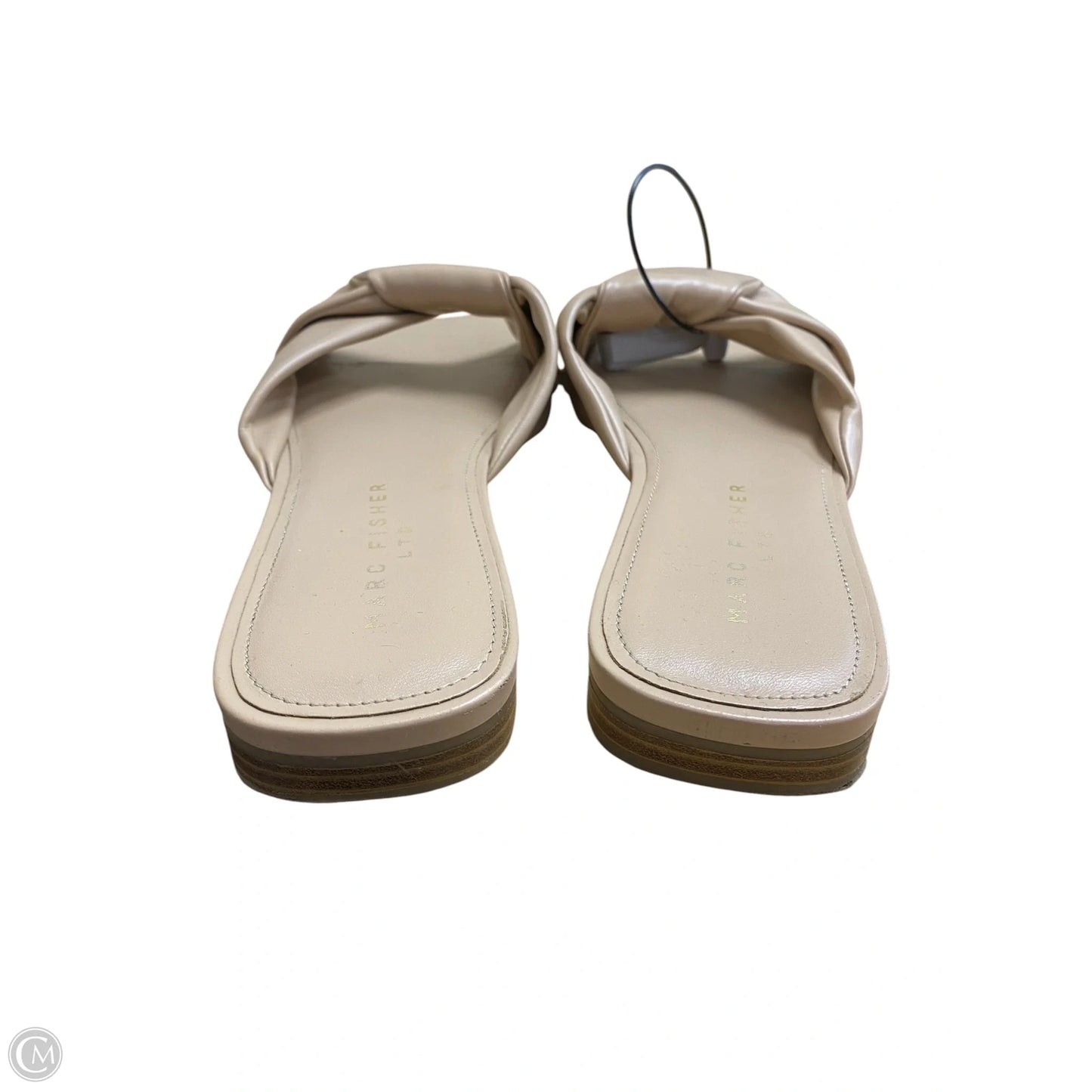 Sandals Flats By Marc Fisher In Tan, Size: 9