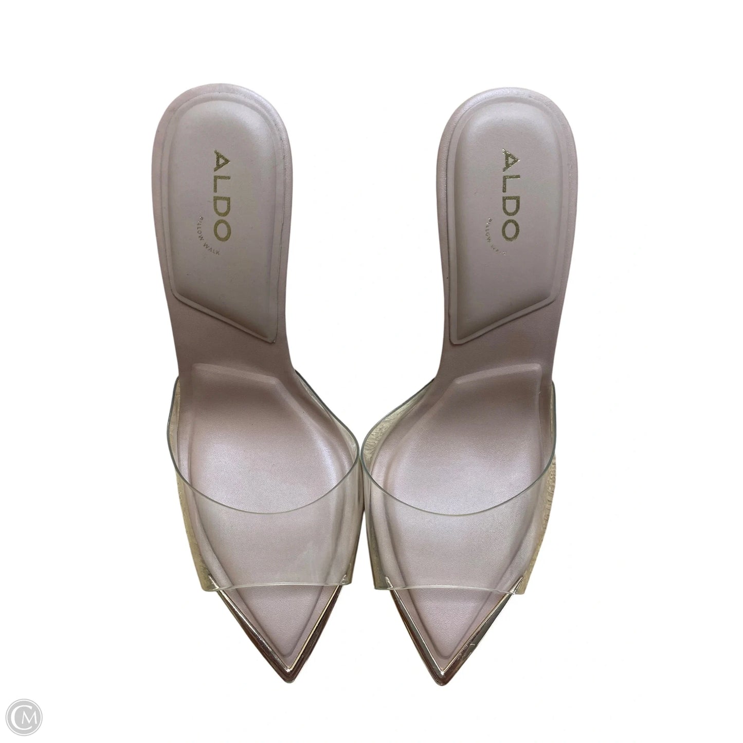 Shoes Heels Stiletto By Aldo In Clear, Size: 9