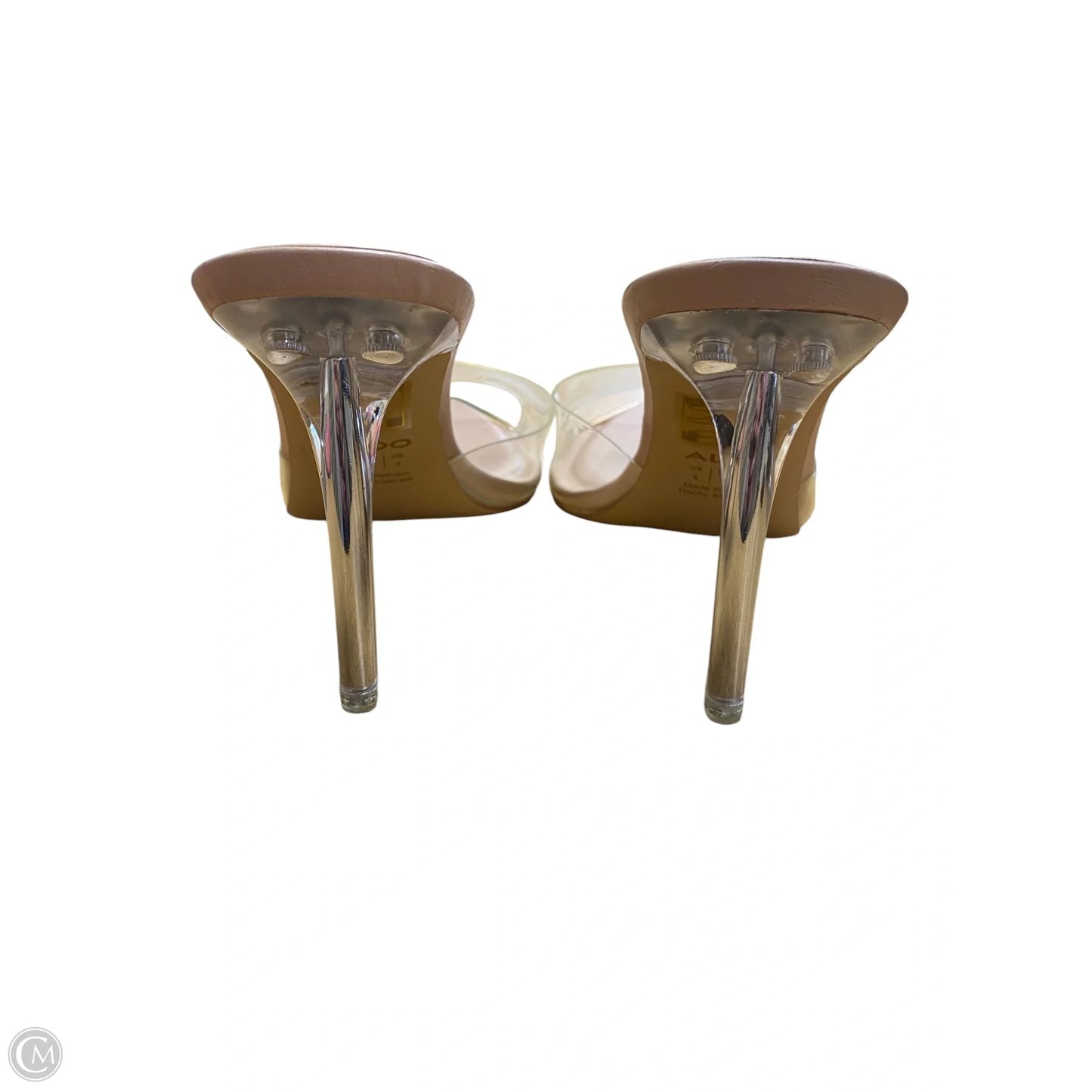 Shoes Heels Stiletto By Aldo In Clear, Size: 9