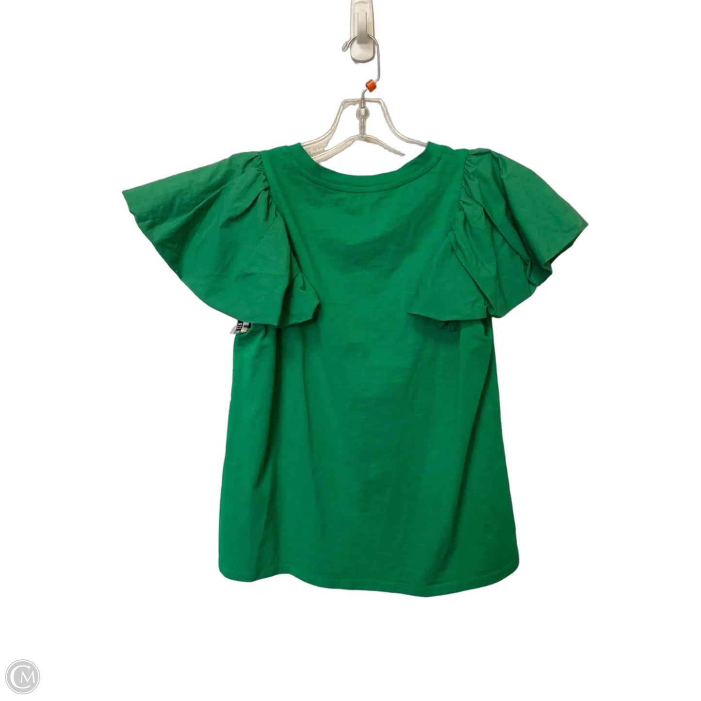 Top Short Sleeve By Thml In Green, Size: M