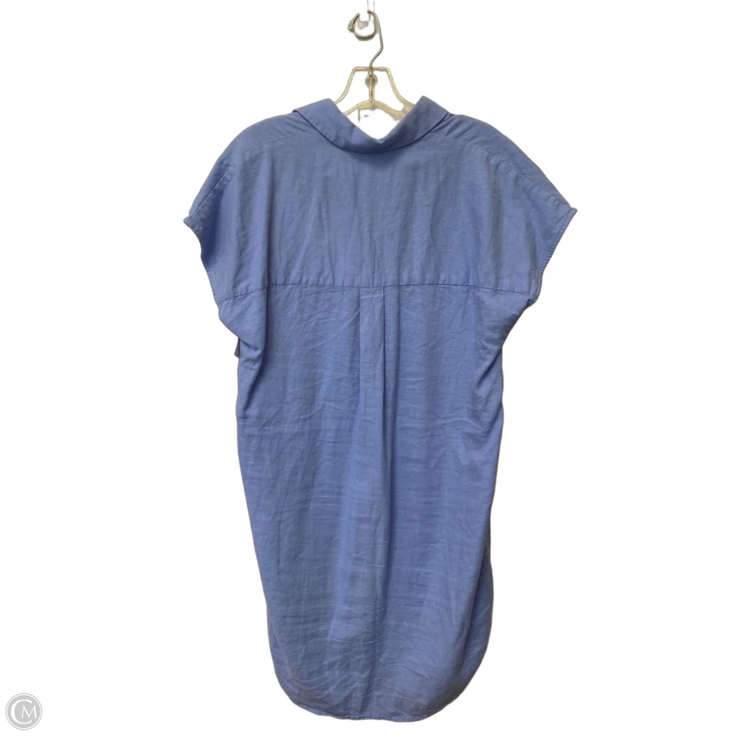 Dress Casual Short By Banana Republic In Blue, Size: S