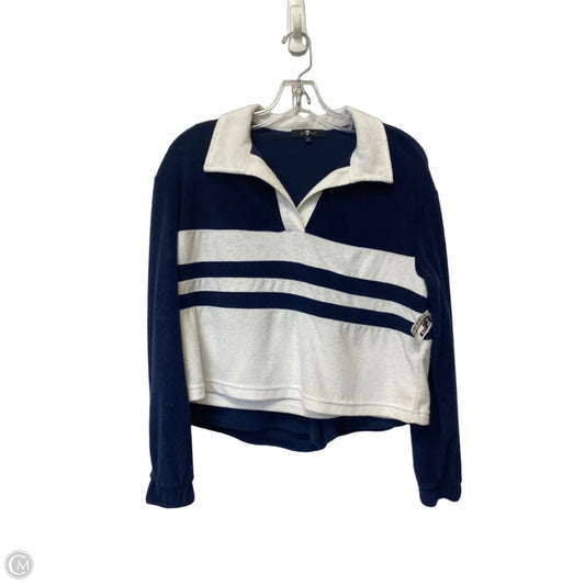 Shorts Set By 7 For All Mankind In Blue & White, Size: S