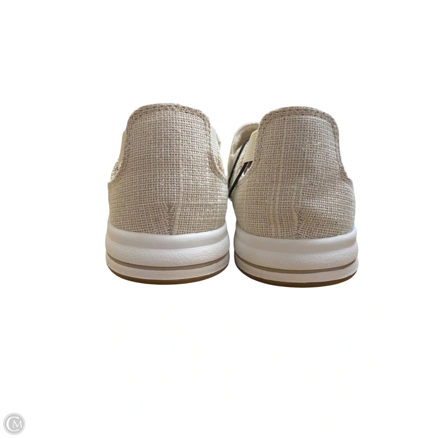 Shoes Flats By Clarks In Cream, Size: 8.5