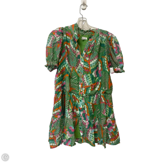 Dress Casual Short By Tcec In Multi-colored, Size: S