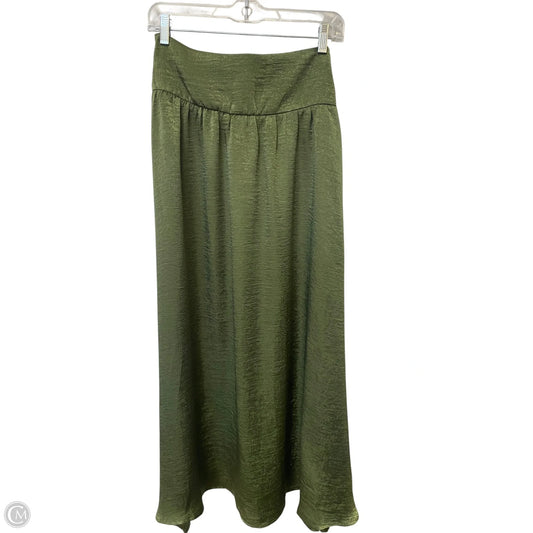 Skirt Maxi By Clothes Mentor In Green, Size: M