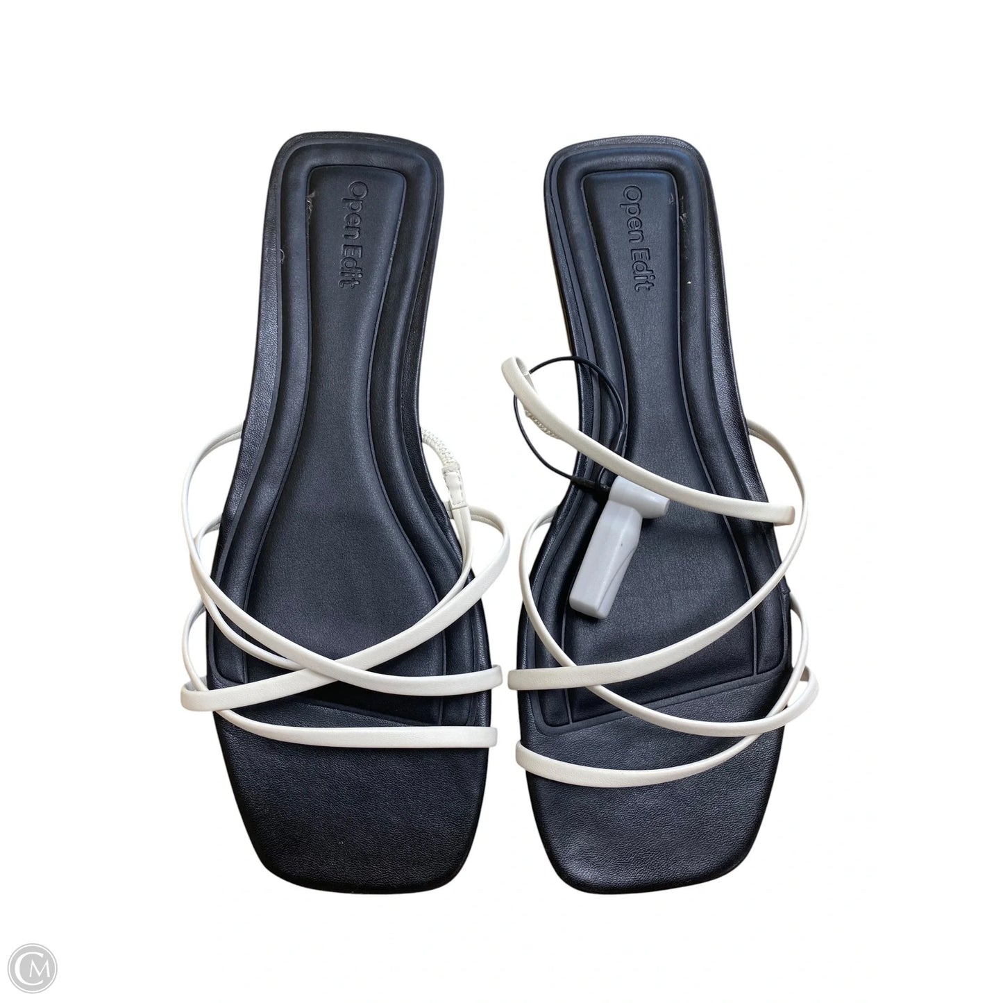 Sandals Flats By Open Edit In Cream, Size: 8.5