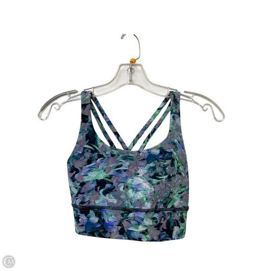 Athletic Bra By Lululemon In Multi-colored, Size: 4