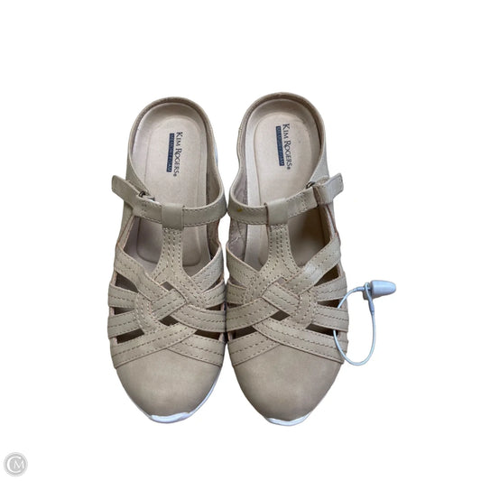 Sandals Flats By Kim Rogers In Tan, Size: 10
