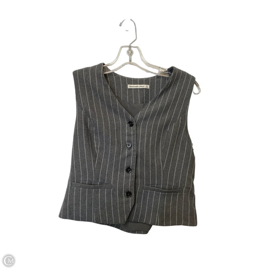 Vest Other By Abercrombie And Fitch In Grey, Size: S