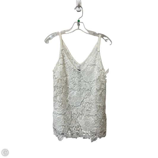 Top Sleeveless By White House Black Market In White, Size: Xs