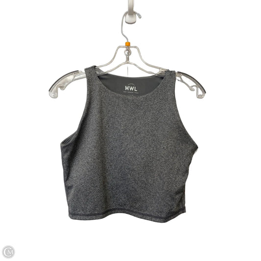 Athletic Tank Top By Madewell In Grey, Size: M