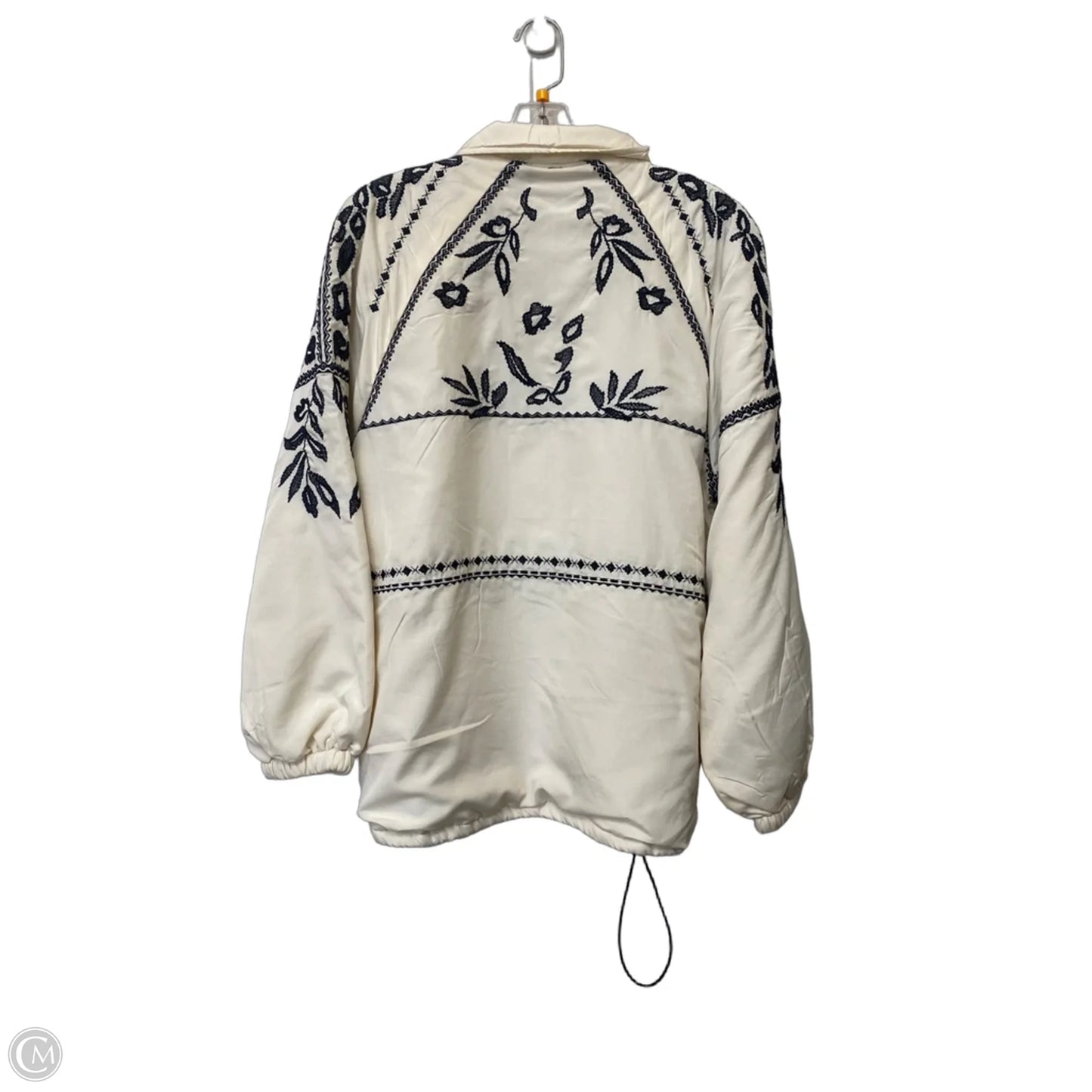 Coat Puffer & Quilted By Anthropologie In Cream, Size: Xs