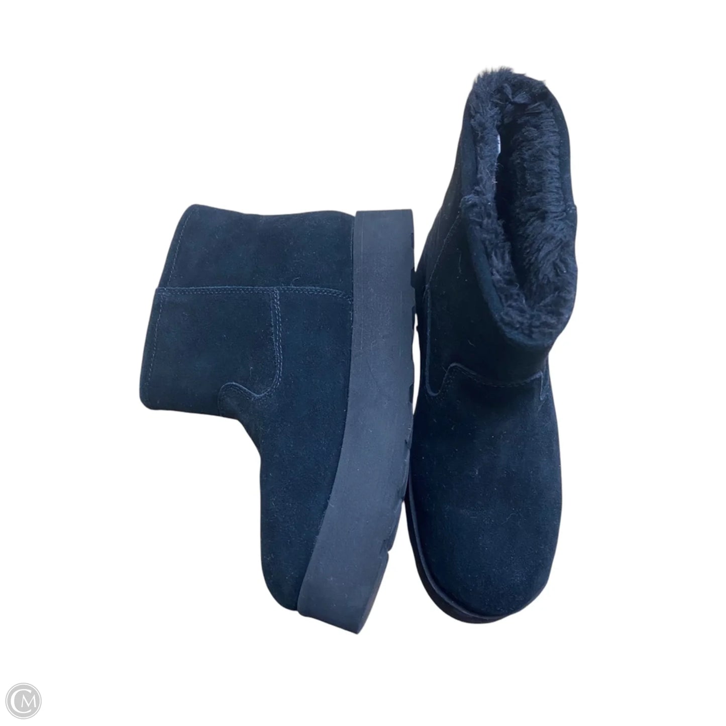 Boots Ankle Flats By Time And Tru In Black, Size: 8