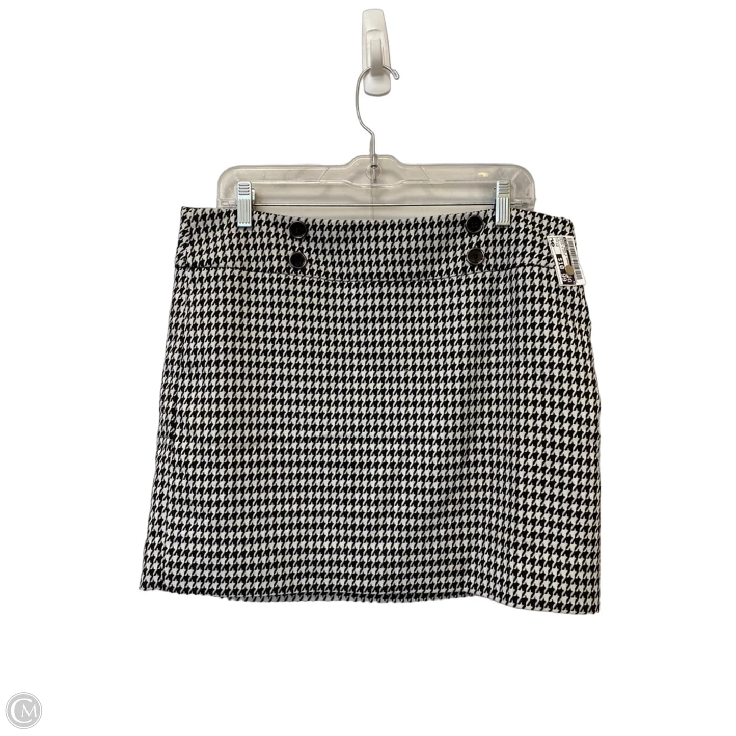 Skirt Mini & Short By Limited In Black & White, Size: 12