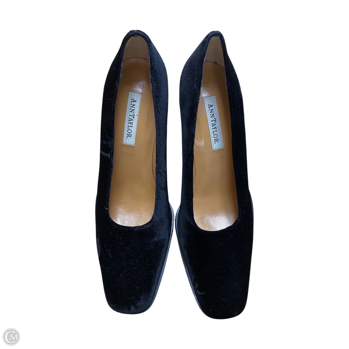 Shoes Heels Block By Ann Taylor In Black, Size: 6.5