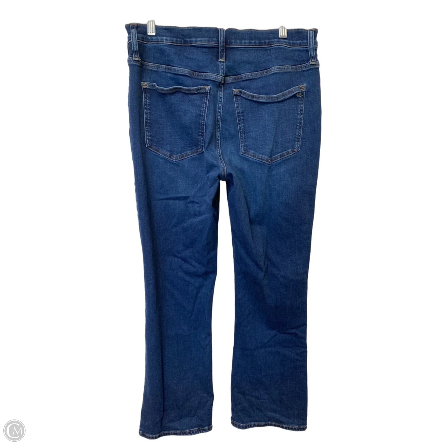 Jeans Straight By Madewell In Blue Denim, Size: 12l