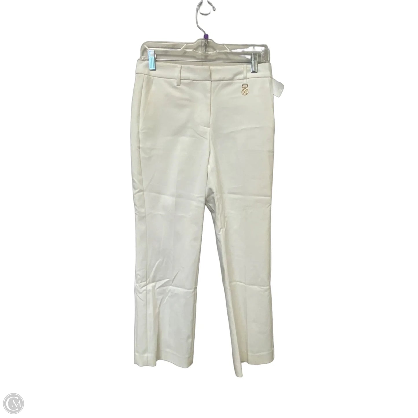 Pants Designer By Karl Lagerfeld In White, Size: 0