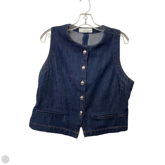 Vest Other By Zara In Blue Denim, Size: Xxl