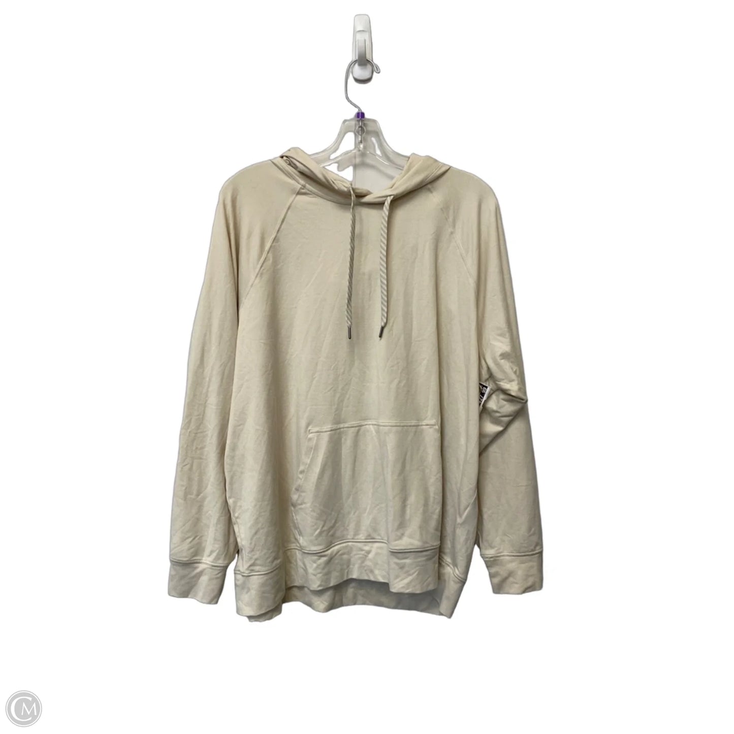 Top Long Sleeve By Vuori In Cream, Size: L