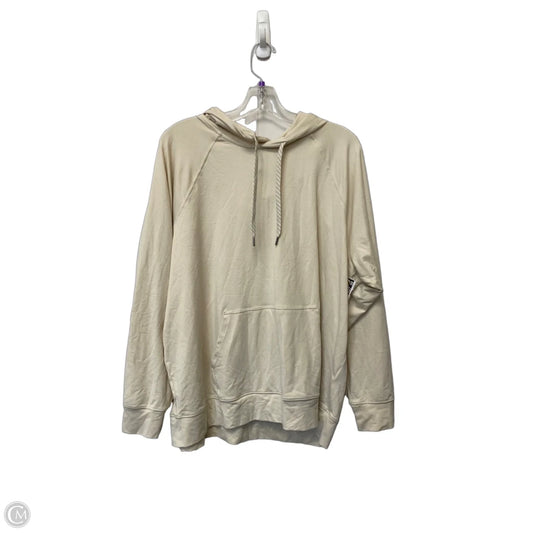 Top Long Sleeve By Vuori In Cream, Size: L