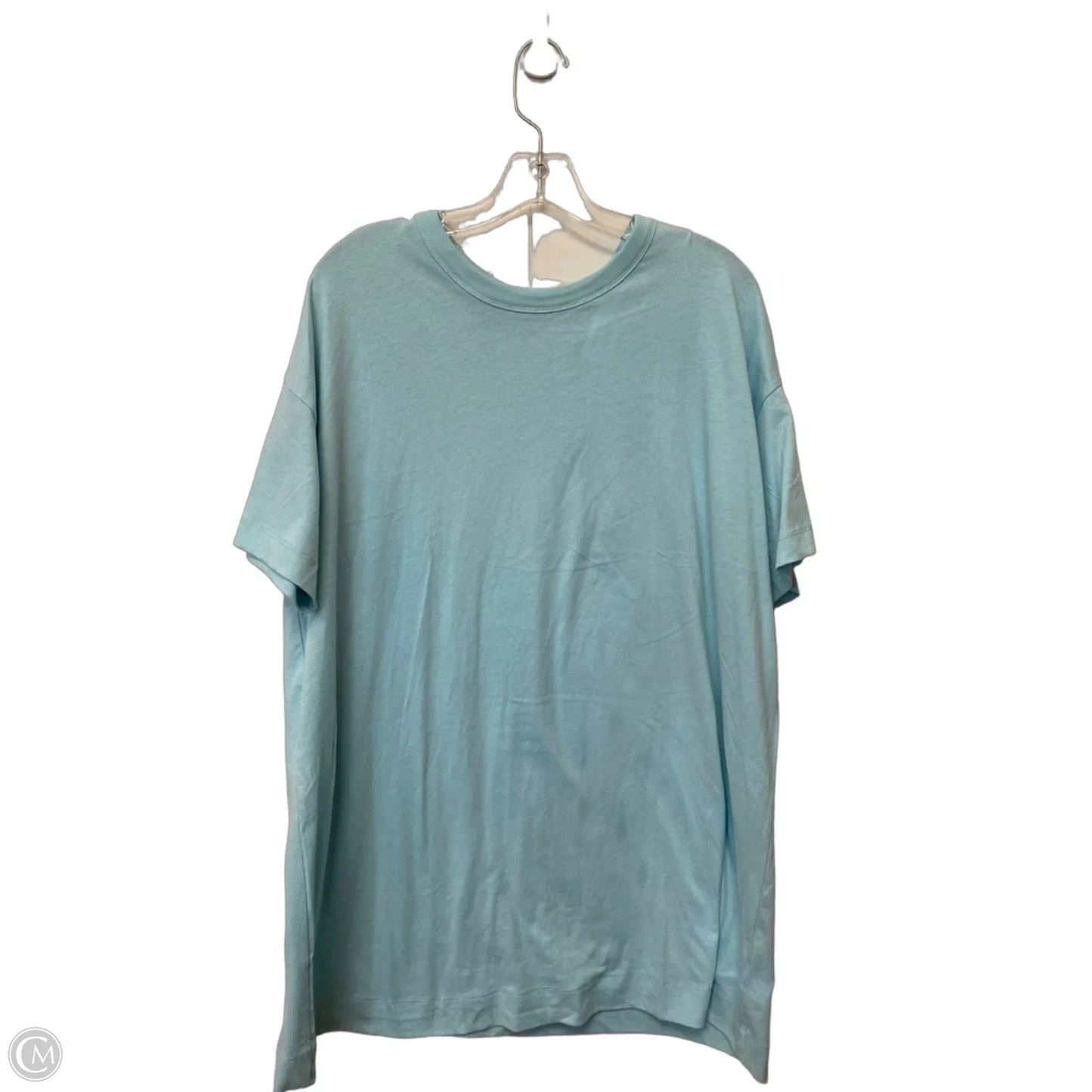 Top Short Sleeve Basic By Old Navy In Blue, Size: L