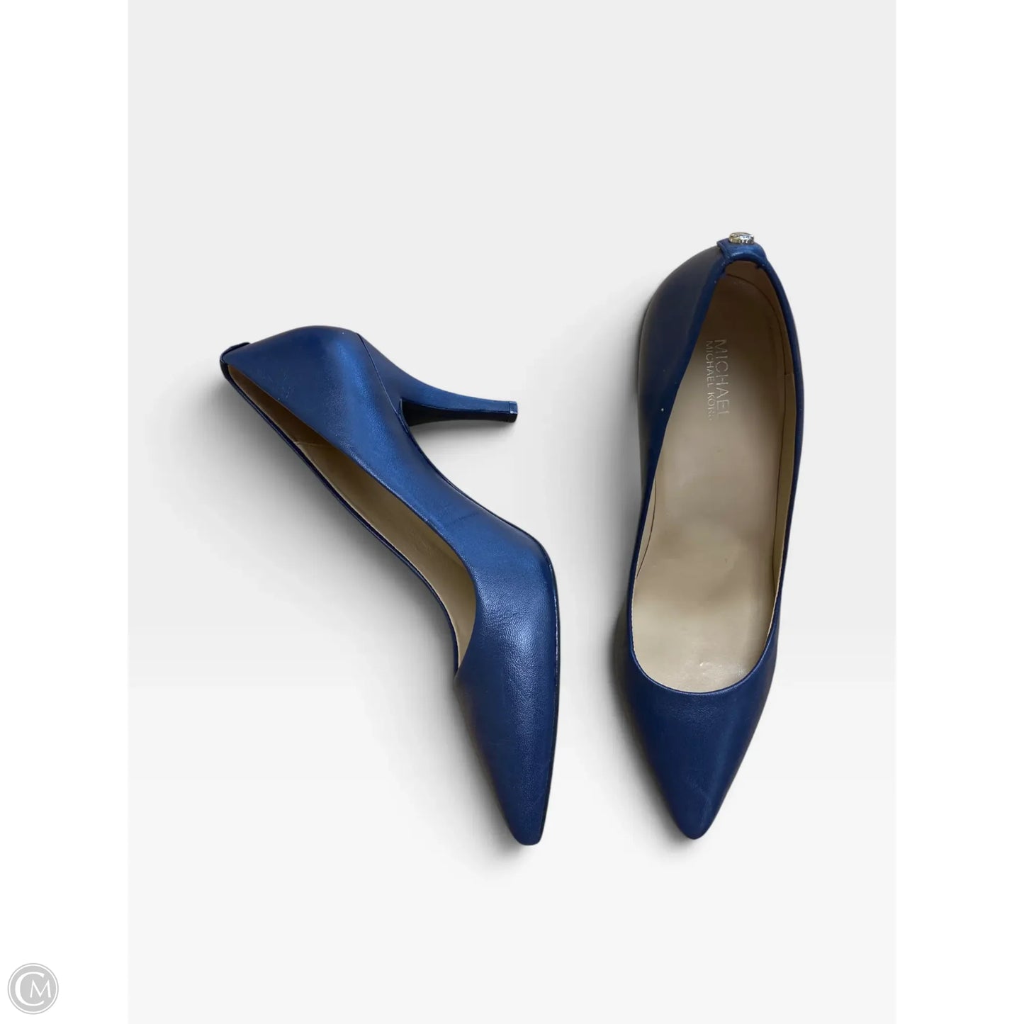 Shoes Designer By Michael Kors In Navy, Size: 8.5