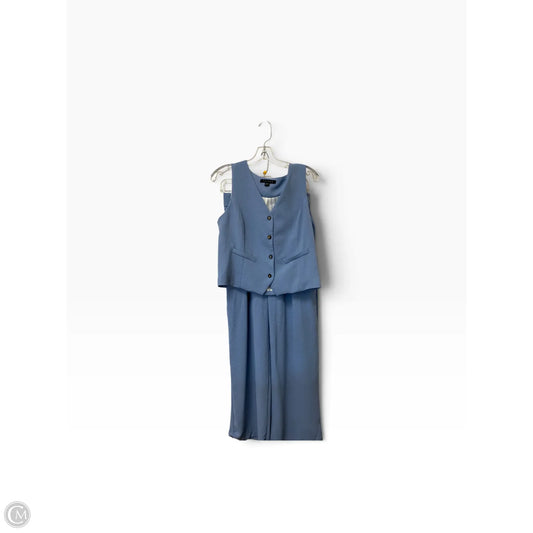 Pants Set 2pc By Clothes Mentor In Blue, Size: L