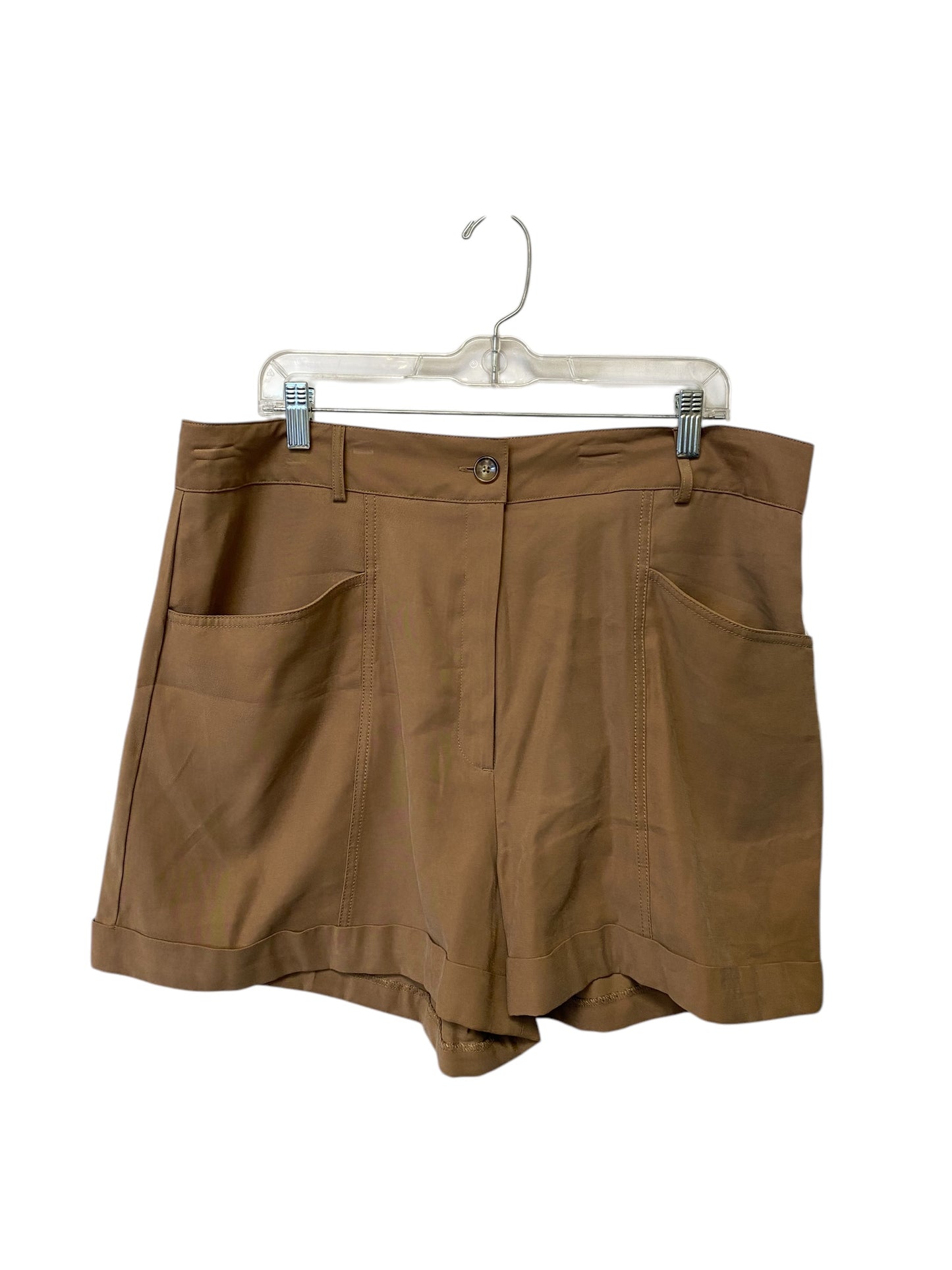 Shorts By Worthington In Brown, Size: 18