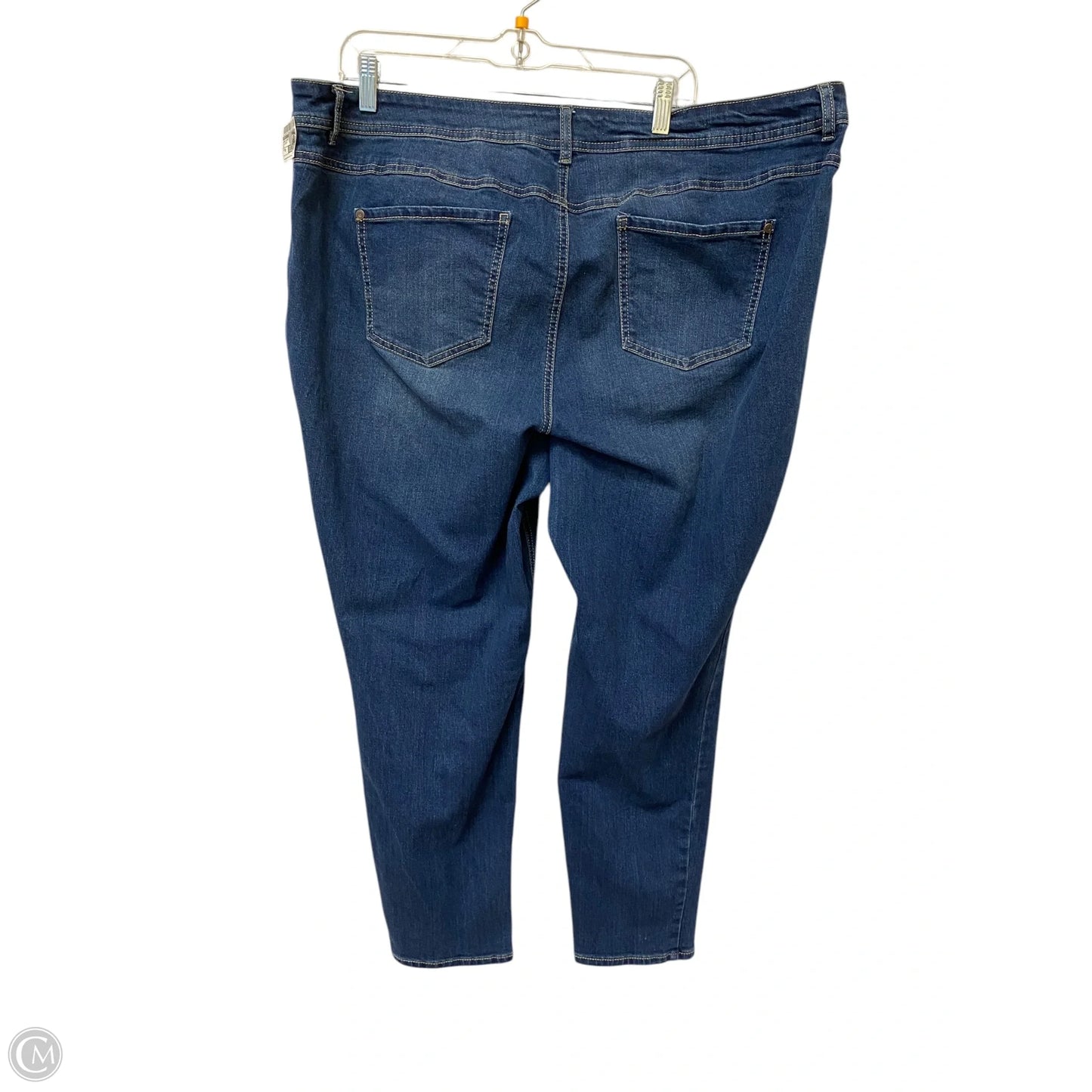 Jeans Skinny By Cato In Blue Denim, Size: 20