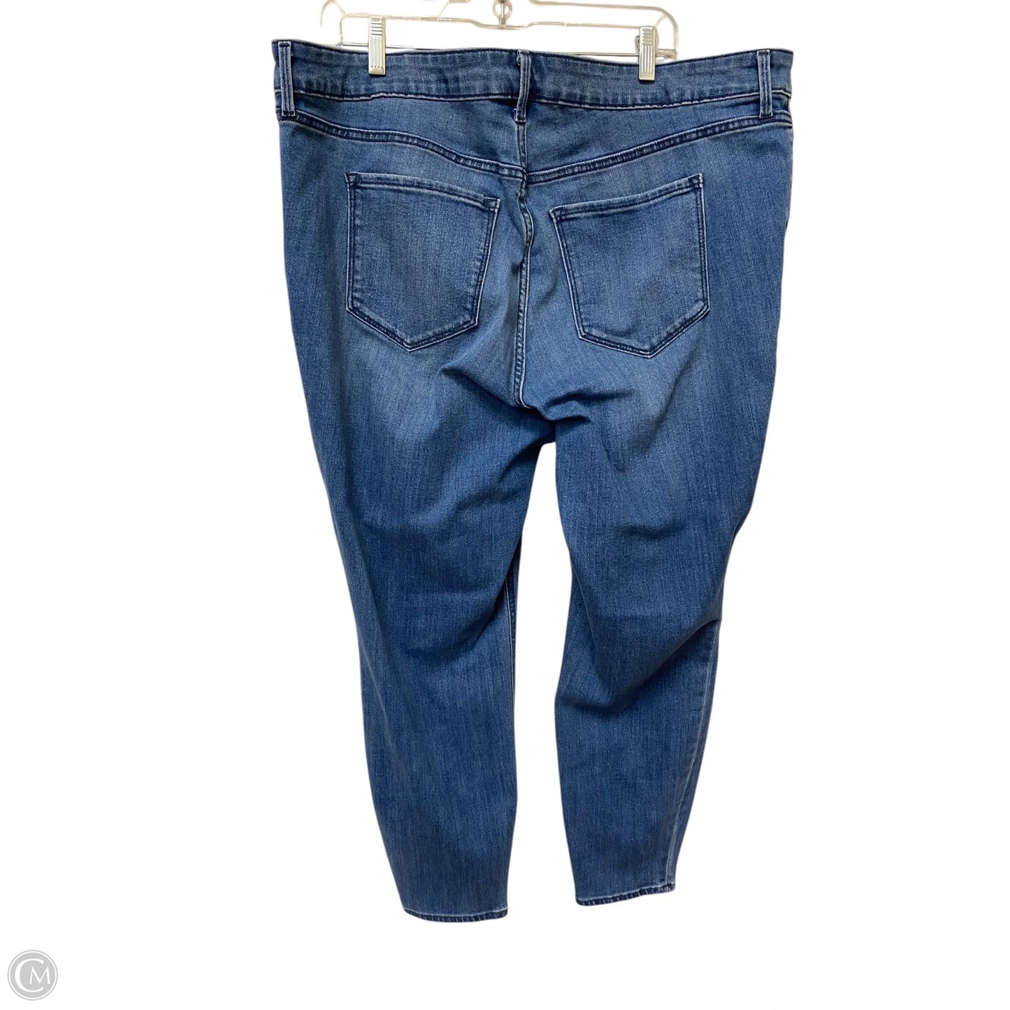 Jeans Skinny By Old Navy In Blue Denim, Size: 20