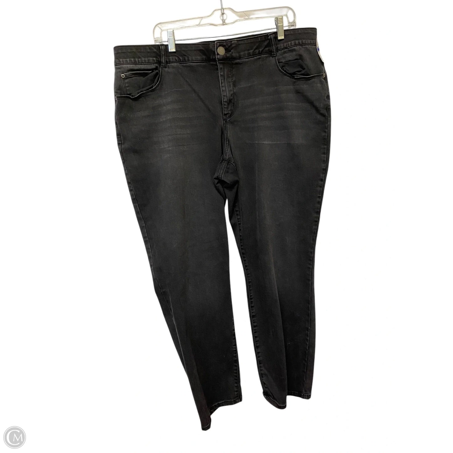 Jeans Skinny By West Bound In Black Denim, Size: 20