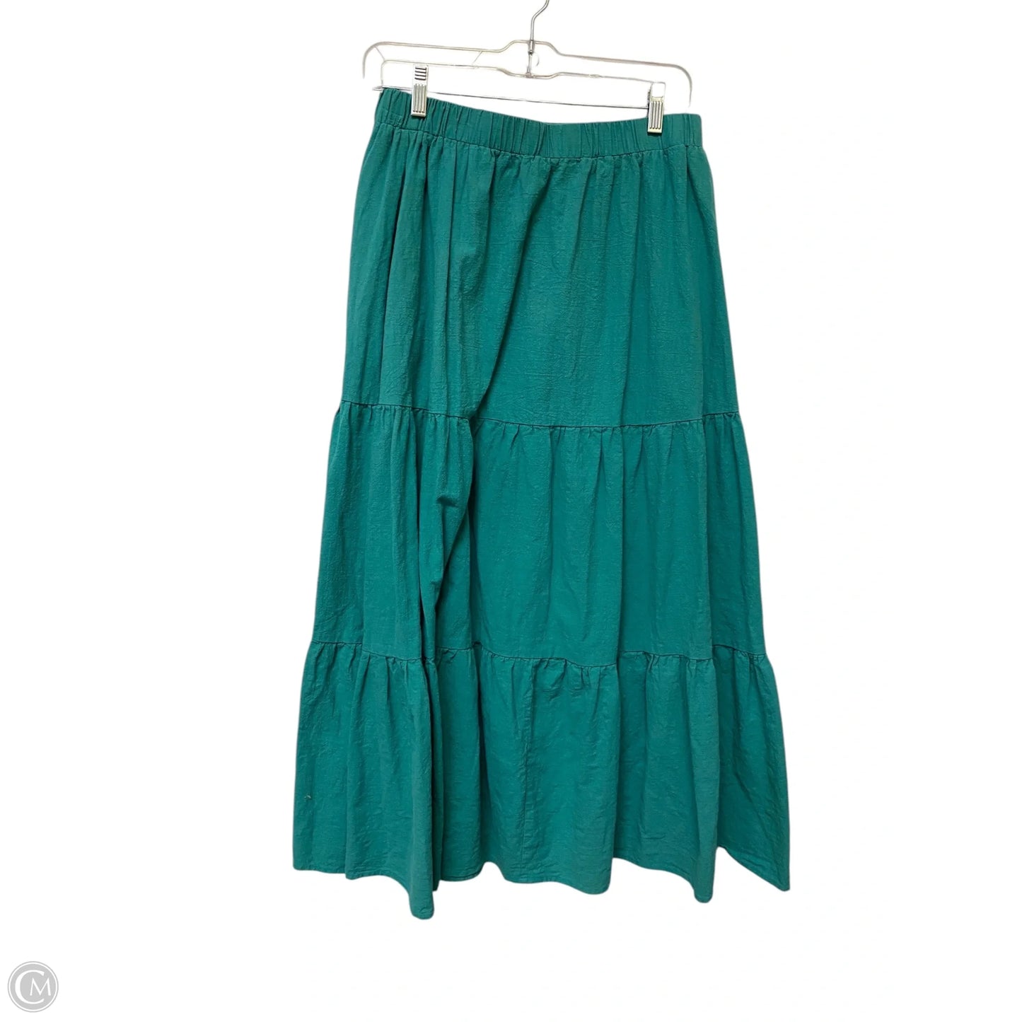 Skirt Maxi By Clothes Mentor In Green, Size: Xl