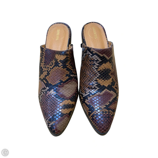 Shoes Heels Block By Clothes Mentor In Snakeskin Print, Size: 5.5