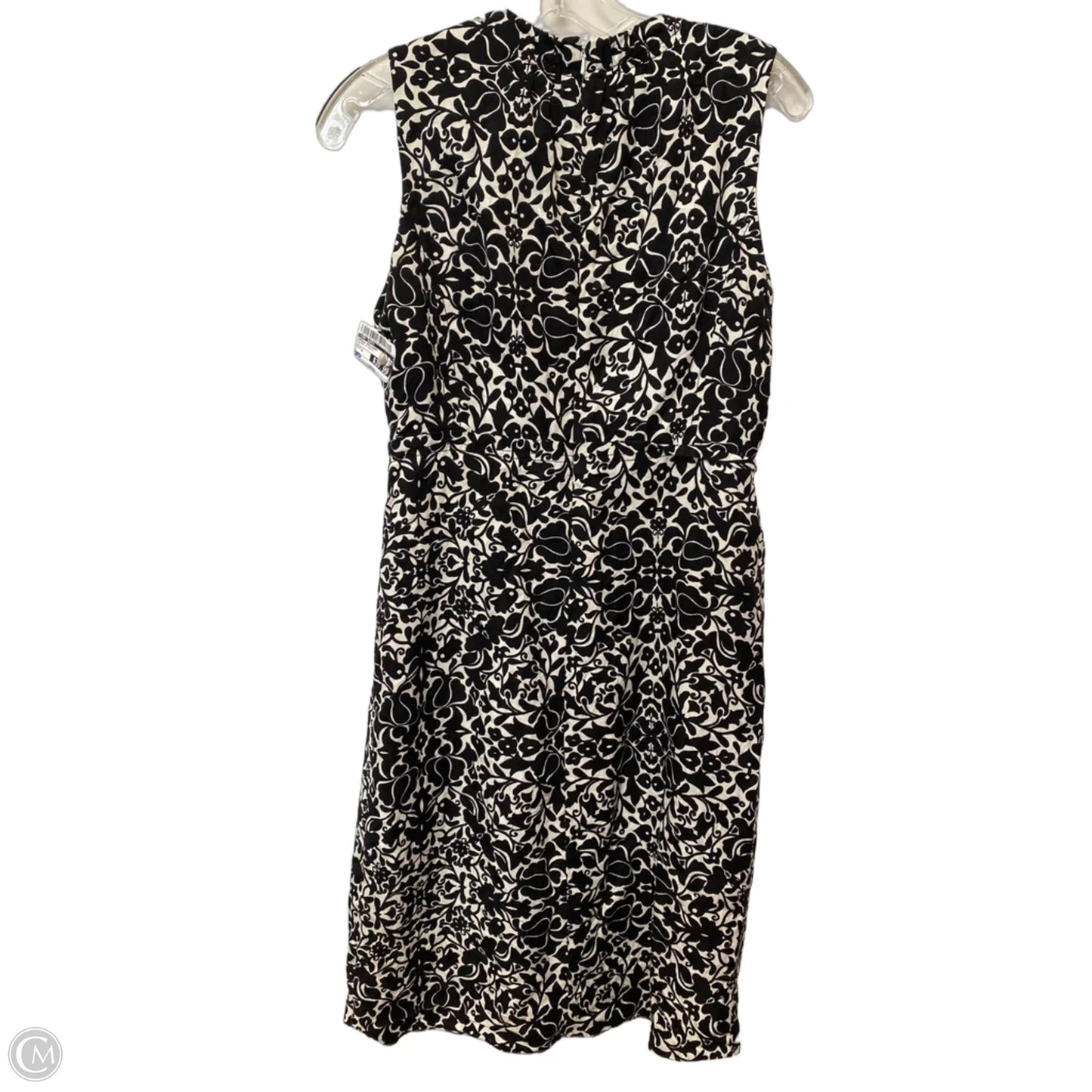 Dress Designer By Tory Burch In Black & White, Size: 4