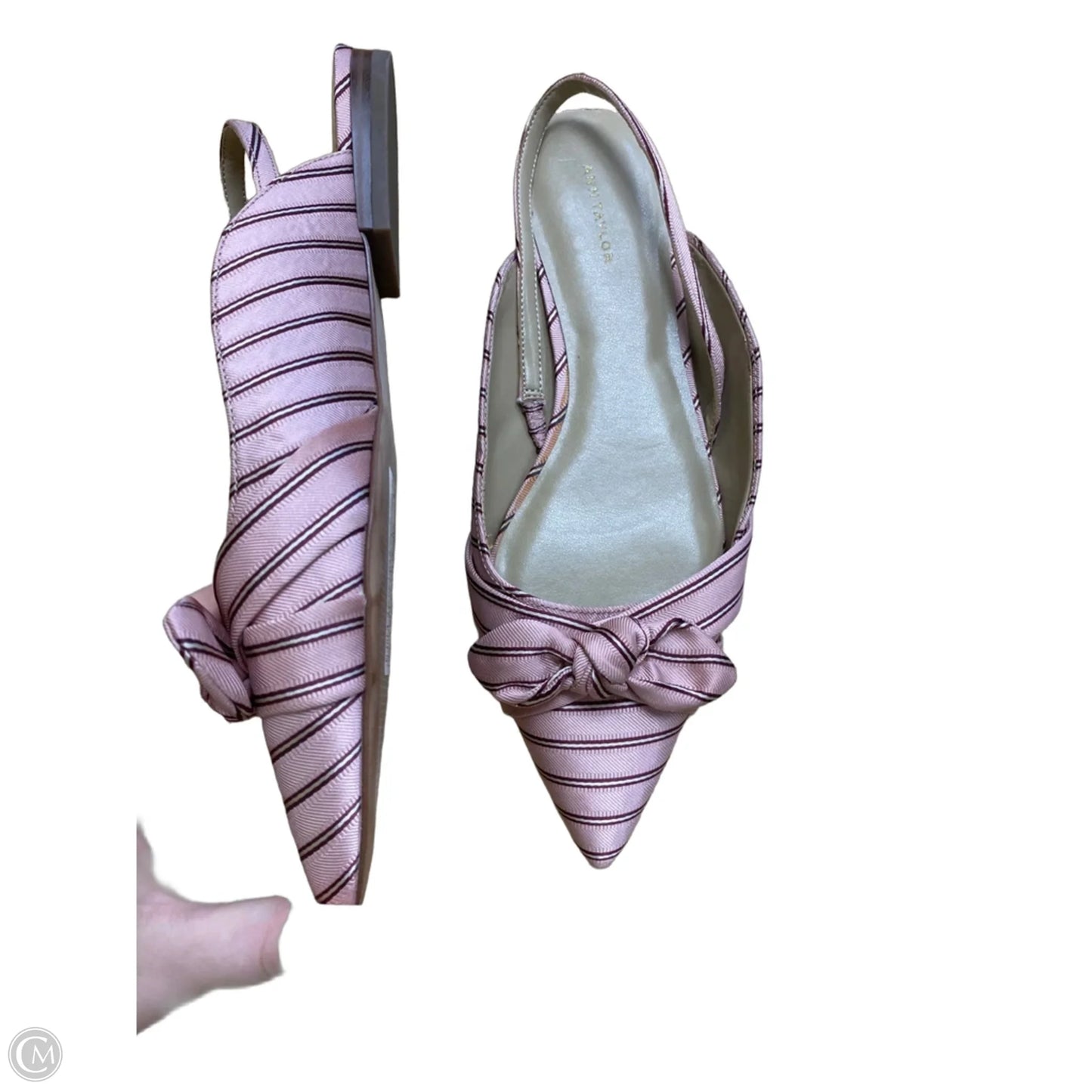 Shoes Flats By Ann Taylor In Pink, Size: 7