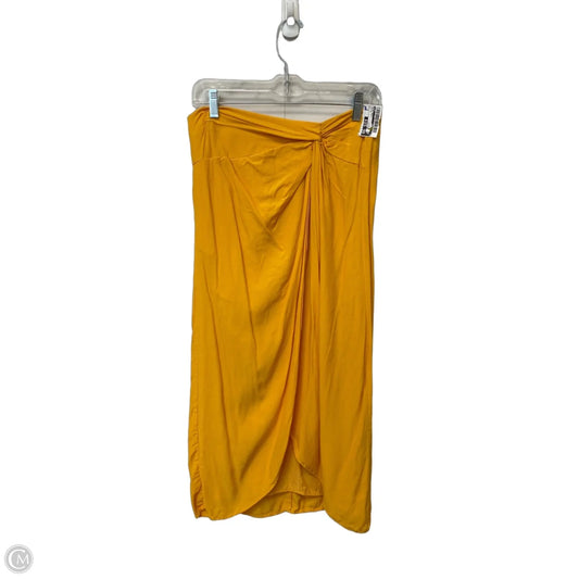Skirt Maxi By Loft In Yellow, Size: 6