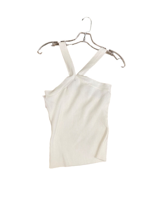 White Top Sleeveless Clothes Mentor, Size S