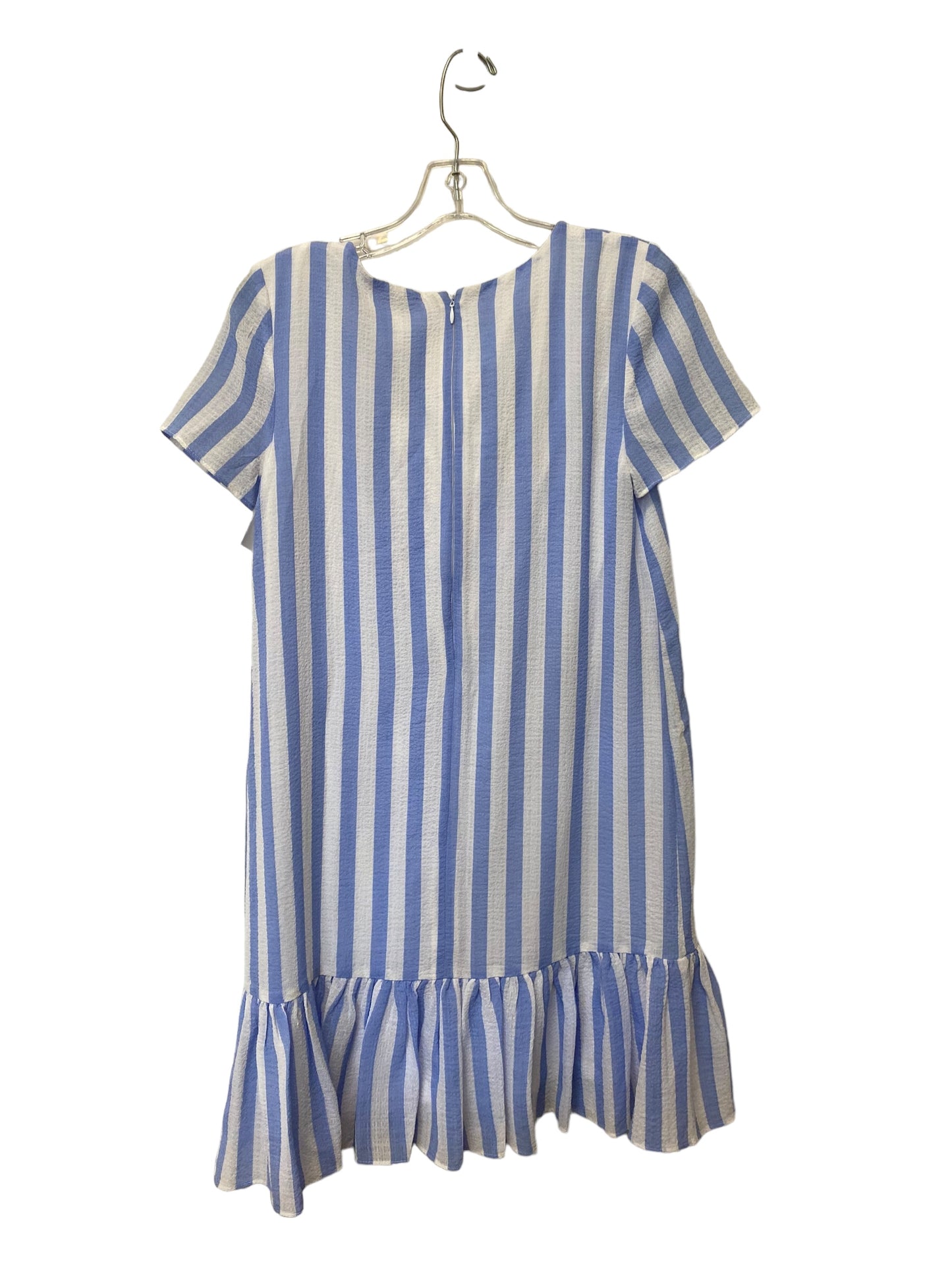 Striped Pattern Dress Casual Midi Avec Les Filles, Size 2