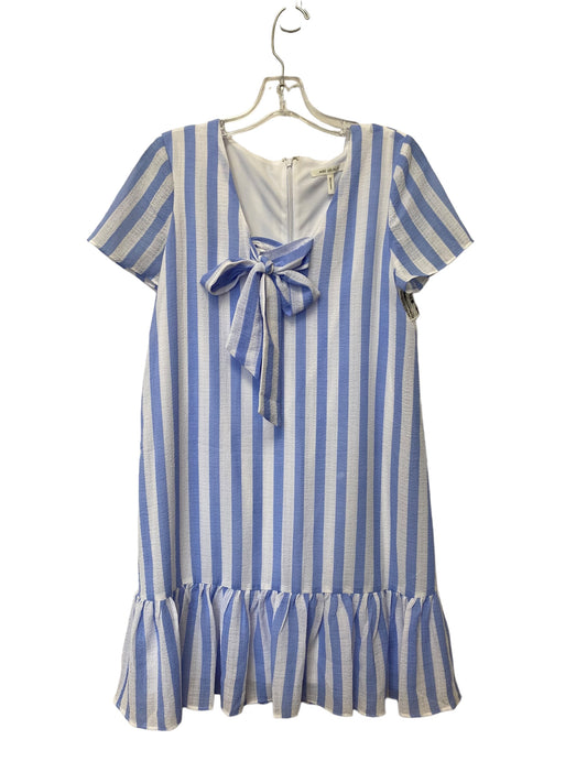 Striped Pattern Dress Casual Midi Avec Les Filles, Size 2