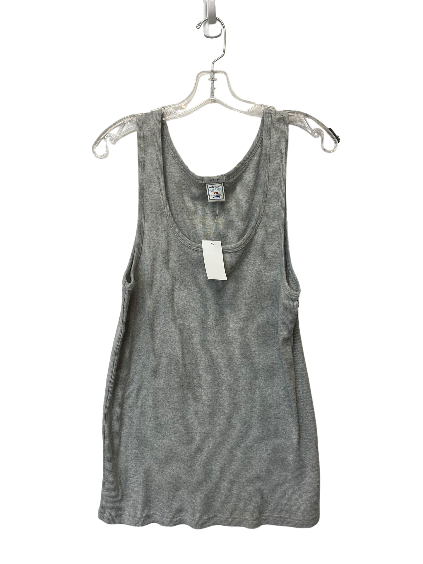 Grey Tank Top Old Navy, Size Xxl