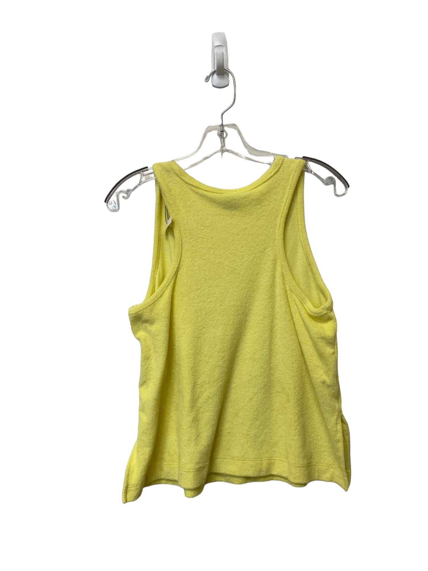 Yellow Top Sleeveless Basic A New Day, Size S