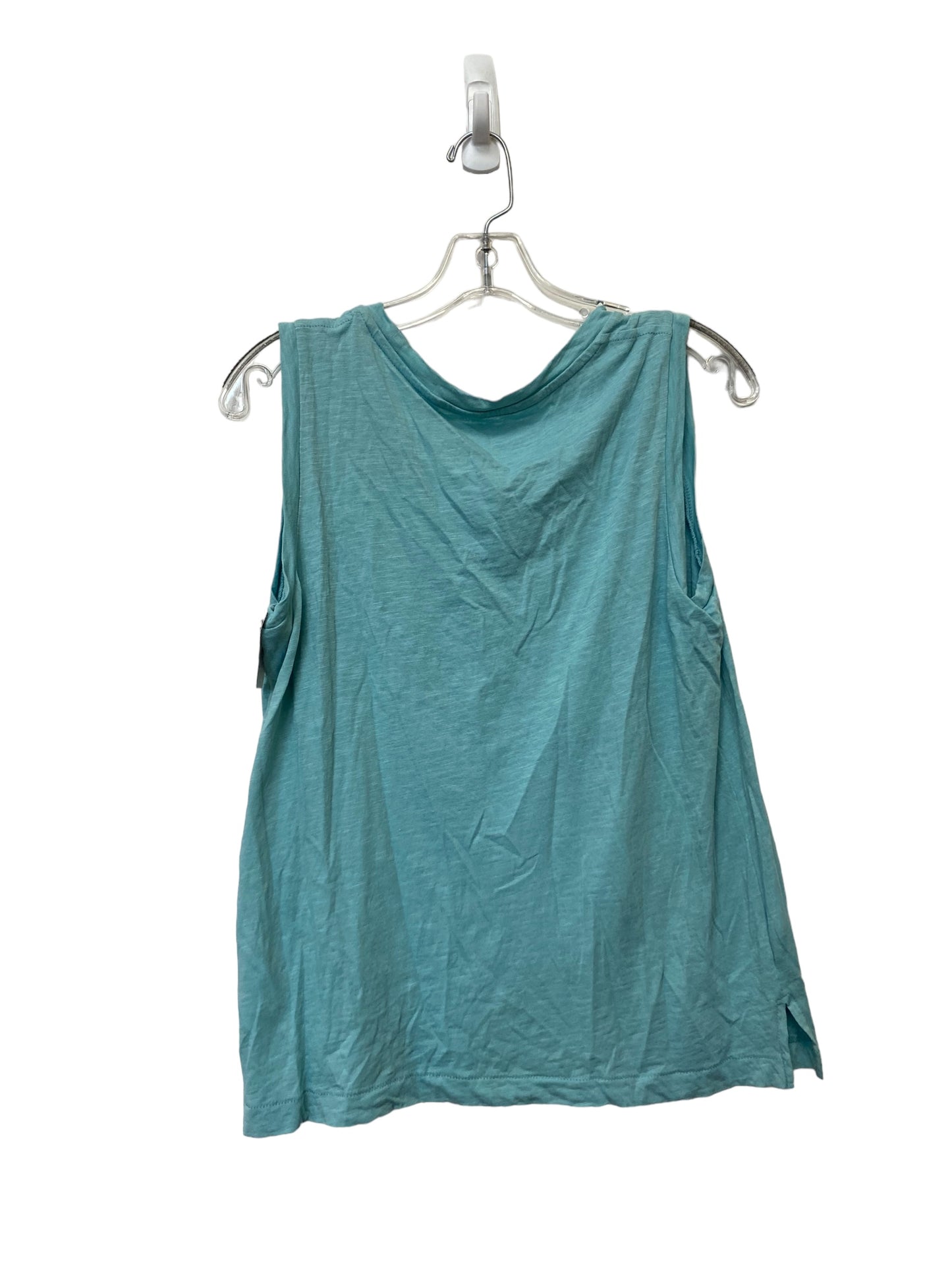 Blue Top Sleeveless Basic Madewell, Size S