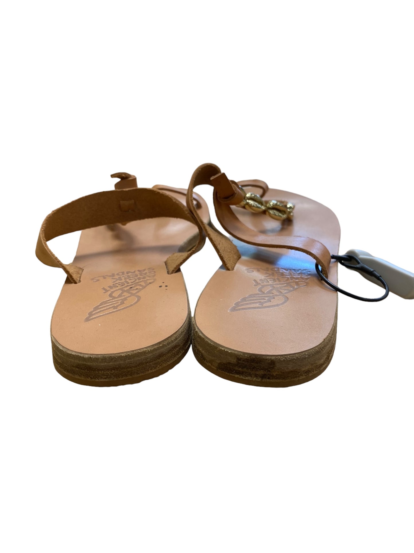 Tan Sandals Flats Clothes Mentor