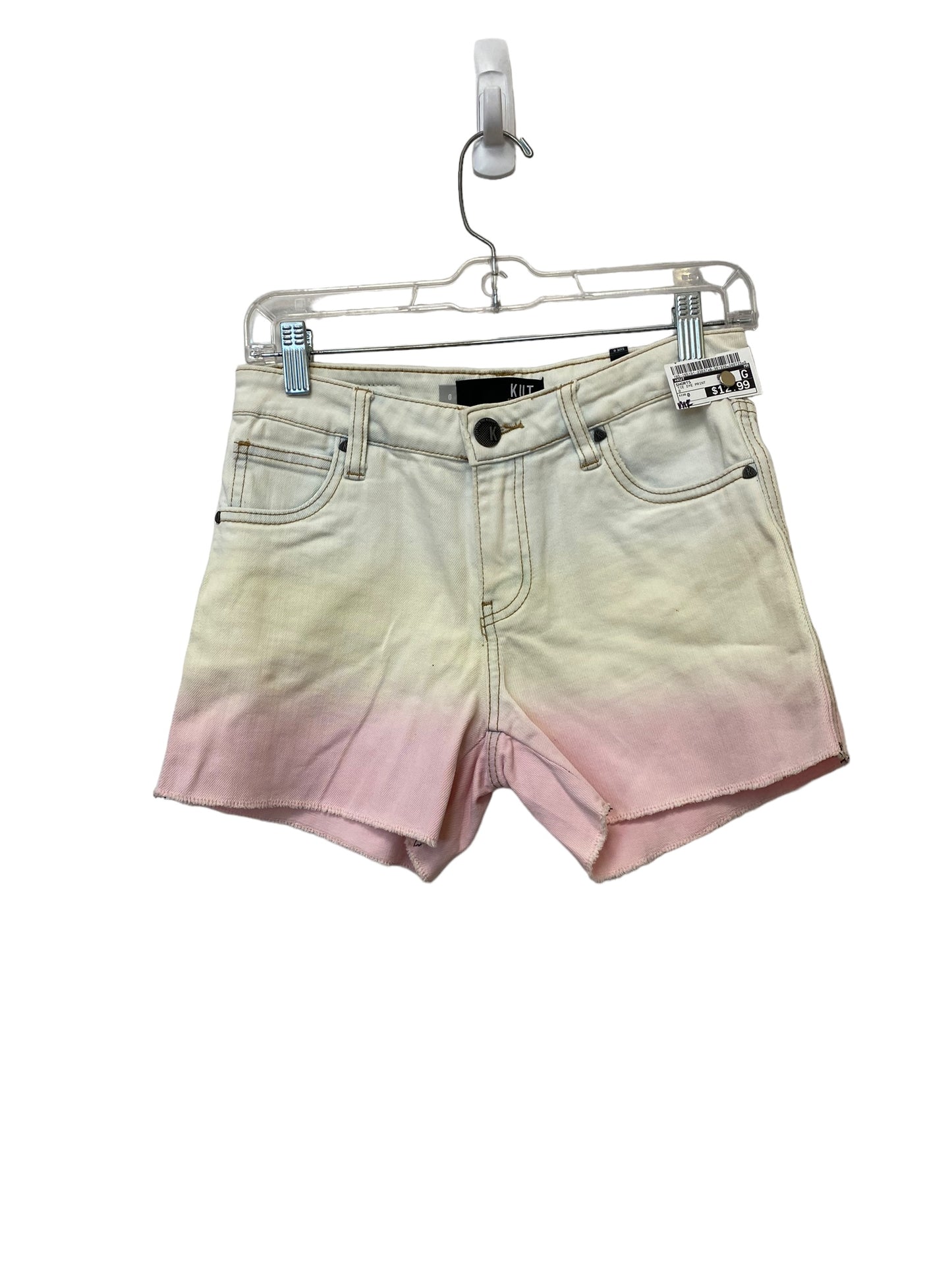 Tie Dye Print Shorts Kut, Size 0