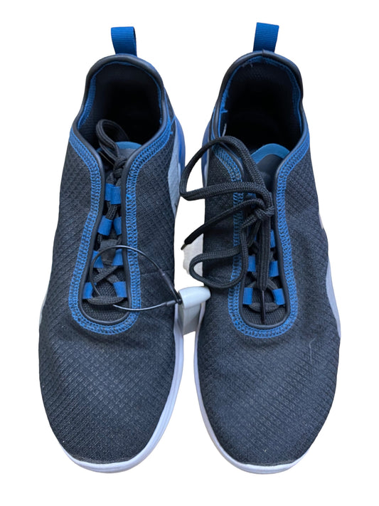 Black & Blue Shoes Athletic Nike, Size 9