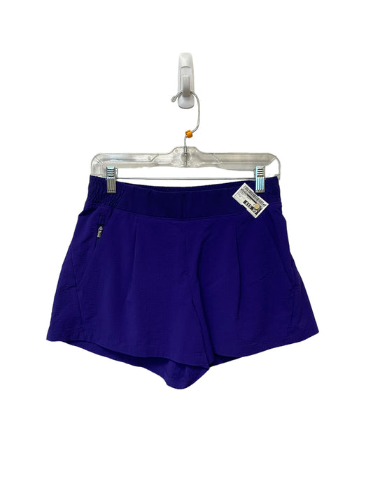 Purple Athletic Shorts Athleta, Size 4