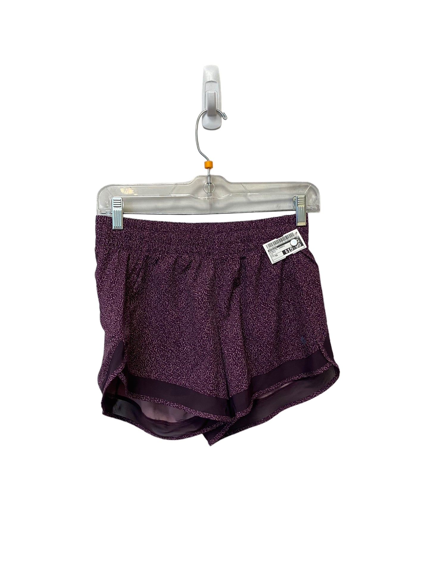 Purple Athletic Shorts Athleta, Size Xs